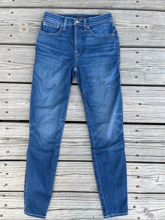 Lucky Brand Denim - Lucky Brand Medium Indigo Slim Straight Jeans